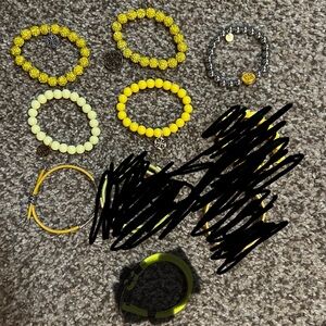 Rustic Cuff yellow bracelets EUC Buy 1 or buy them all